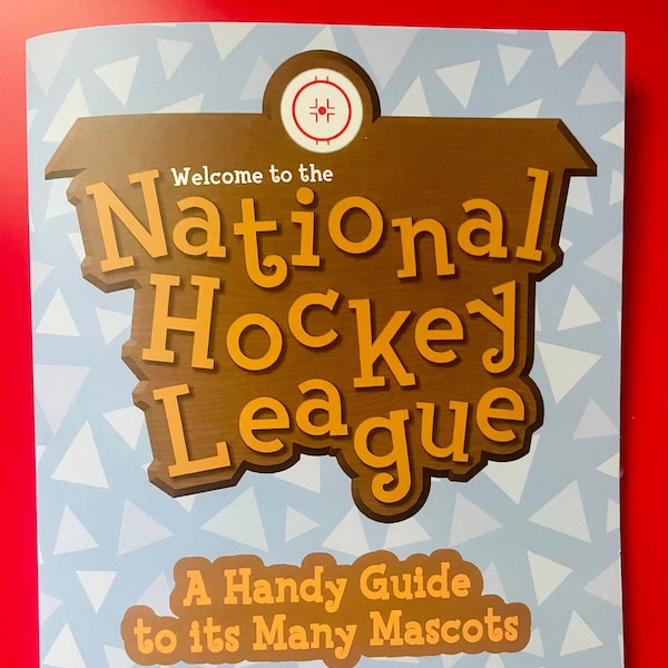 NHL Hockey Mascots Animal Crossing Crossover Fanzine