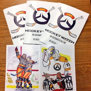 Overwatch Ice Hockey AU Fanzine - Hockeywatch
