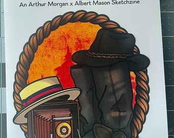 Outlaw Morgan Photographer Mason Cowboy Video Game-Inspired Romance Ship Fanzine