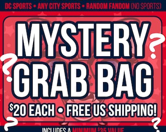 Mystery Grab Bag Lucky Pack of Stickers, Prints, and other Assorted Merch. FREE US SHIPPING!