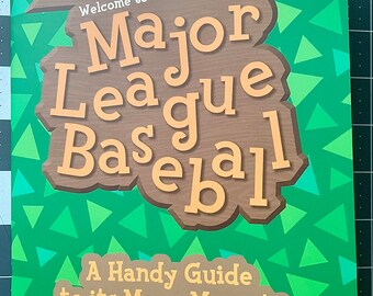 MLB Baseball Mascots Animal Crossing Crossover Fanzine