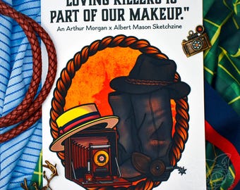Outlaw Morgan Photographer Mason Cowboy Video Game-Inspired Romance Ship Fanzine