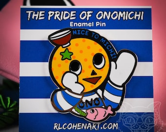 RGG Like a Dragon Ono Michio Mascot 2" Enamel Pin