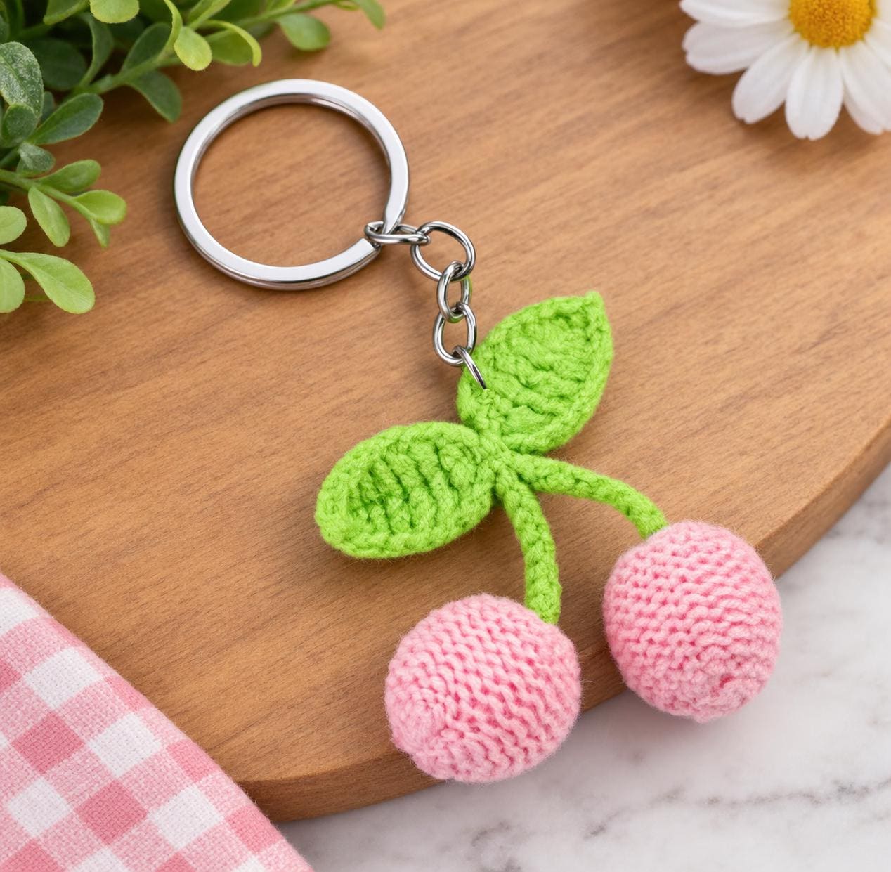 かぎ針編みのフルーツチャーム - Etsy 日本