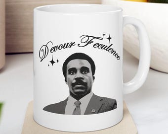 Devour Feculence Mr. Milchick Tasse TV Zitat, einzigartiges Büro Humor Geschenk für TV Fans