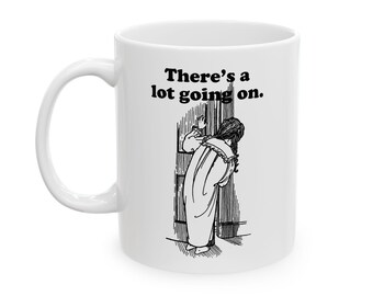 "Lustige ""There's Lot Los Los"" Tasse - Social Anxiety Trink Geschirr."