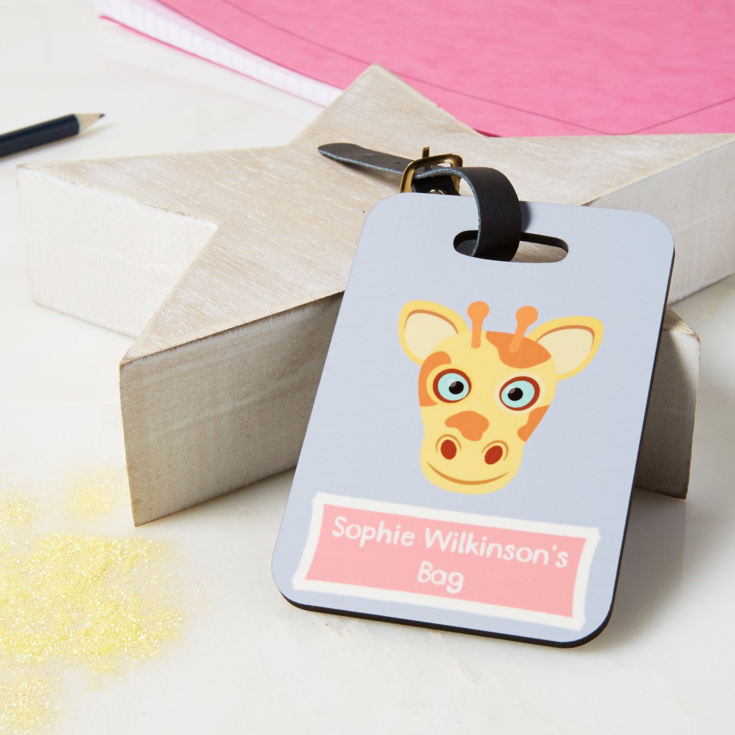 Luggage Tag School bag Tag Childrens name tag Kids name Etsy