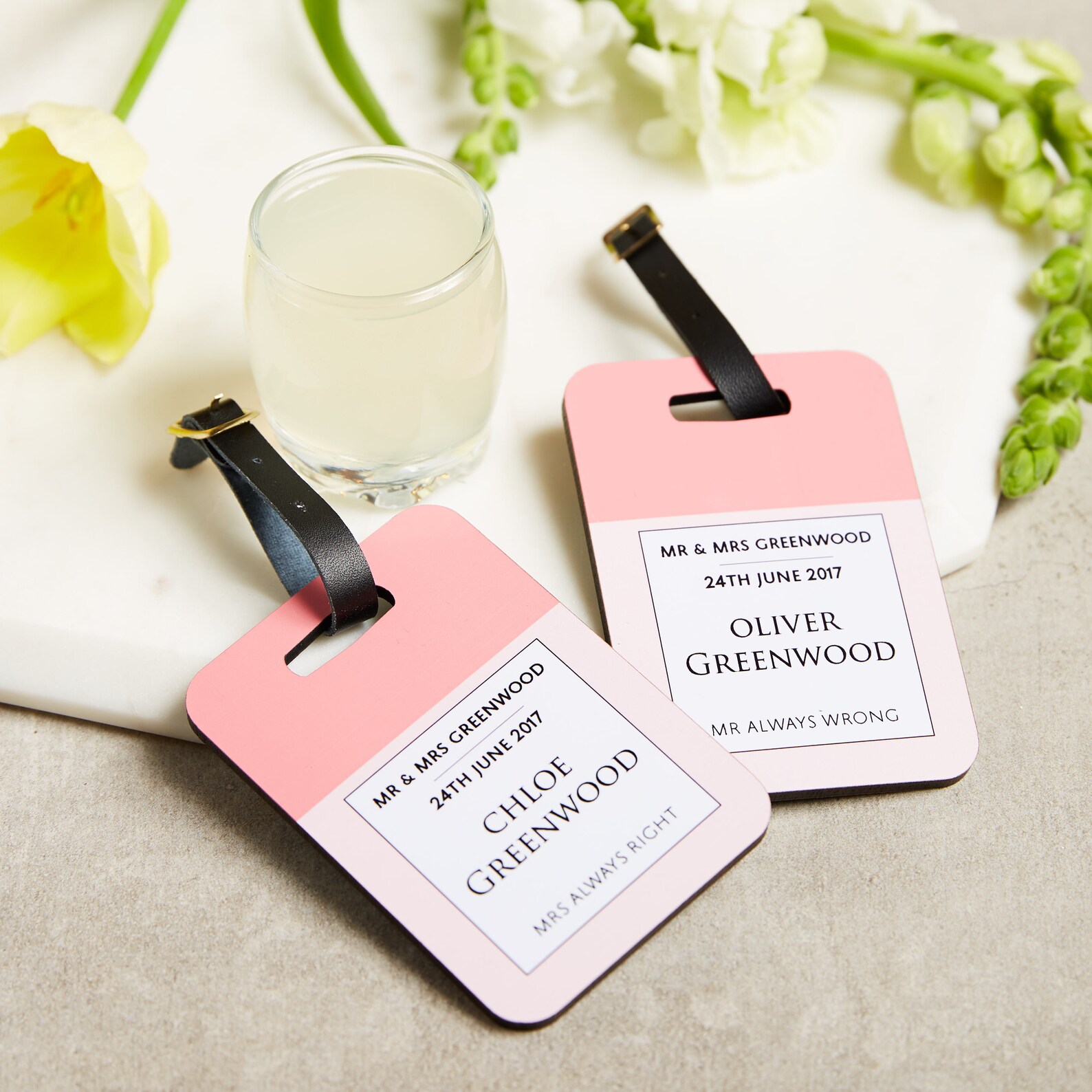 Wedding Luggage Tag Luggage Tag Identification Tag Etsy UK
