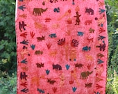 Baby Blanket in Red Velvet