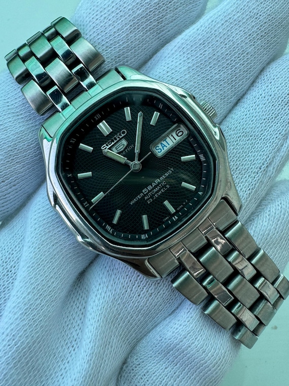 Rare seiko 5 superior Whirlpool skz037 Automatic day/… - Gem