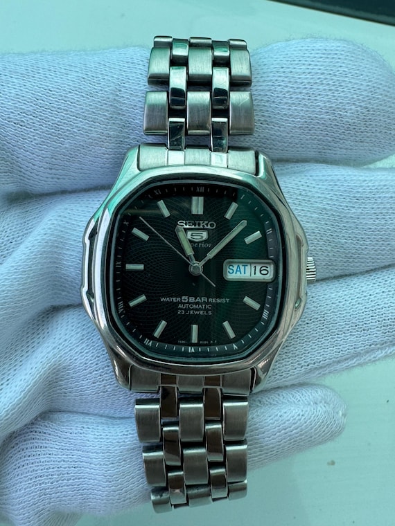 Rare seiko 5 superior Whirlpool skz037 Automatic day/… - Gem