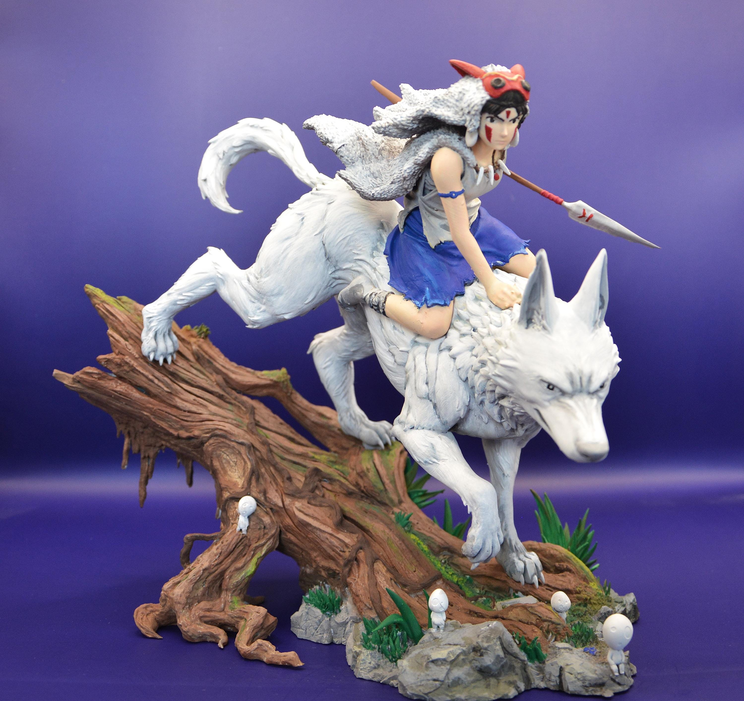 Princess Mononoke Figures - Etsy