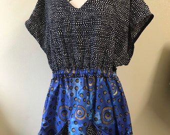 Size 14-16 DenimnLace tee top