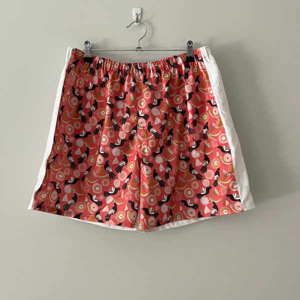 Size 14 apricot and neutral shorts