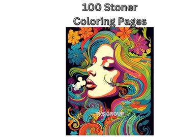 100 stoner coloring pages