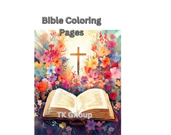 100 Bible coloring pages