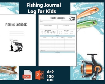 Fishing logbook 100 pages