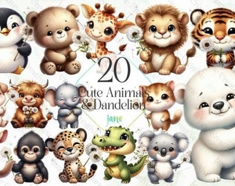 cute animals clip art for you to use