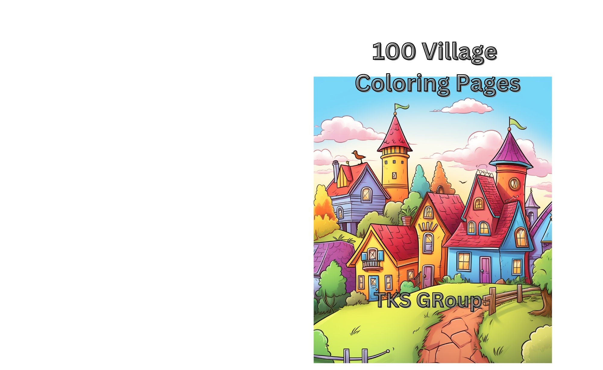 100 Villages coloring Pages