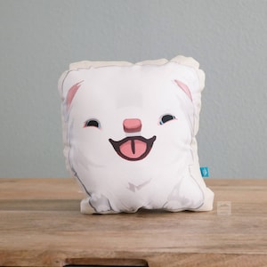 Handmade Double Merle White Australian Shepherd Pillow