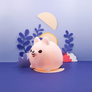 Super flauschiges Pom tragbares LED-Licht (TAP ON)