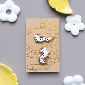 Enamel Pin - Happy Dragons Pin Set