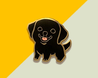 Labrador (Black) Pin