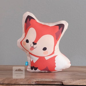 Handmade Fox Pillow