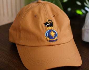Embroidered Hat - Black Cat Ink