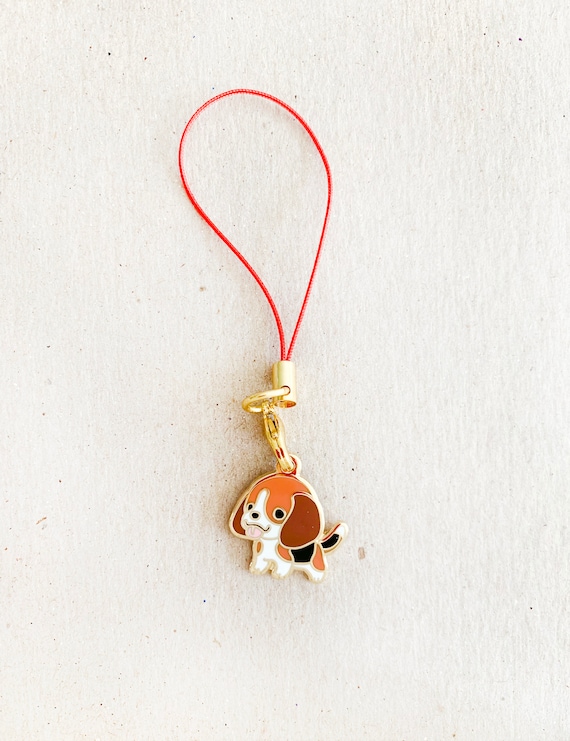 Beagle Keychain - Small Charm