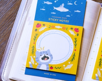 Sticky Notes - Sardine Plate