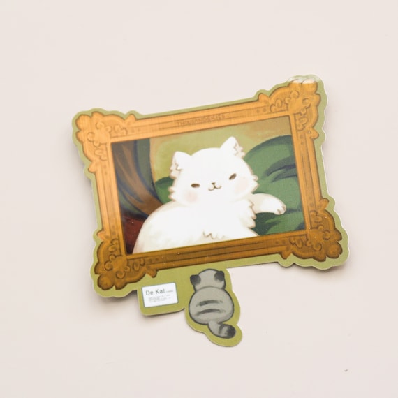 Meowster Piece | Vinyl Holographic Sticker Meowster Piece | Vinyl Holographic Sticker