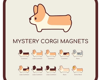 Mystery Pack - Corgi Magnet