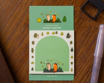 Sticky Notes - Serene Forest