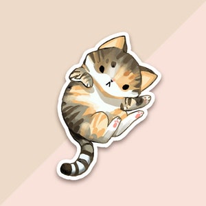 Cute Cat PFP Sticker for Sale by thetechnopath