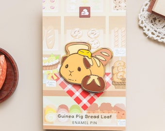 Enamel Pin - Guniea Pig Bread Loaf