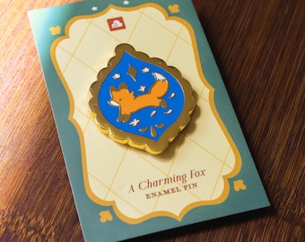 Enamel Pin - Charming Fox