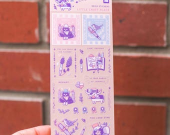 Sticker Sheet (Clear) - Little Craft Place