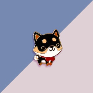 Shiba Inu (Tricolor) Pin