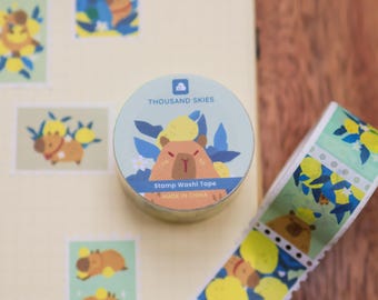 Stamp Washi Tape - Yuzu Orchard