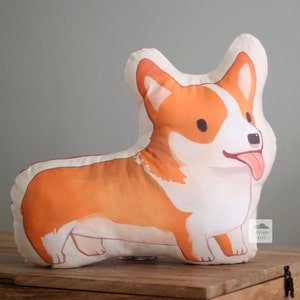 Handmade Giant Corgi Pillow