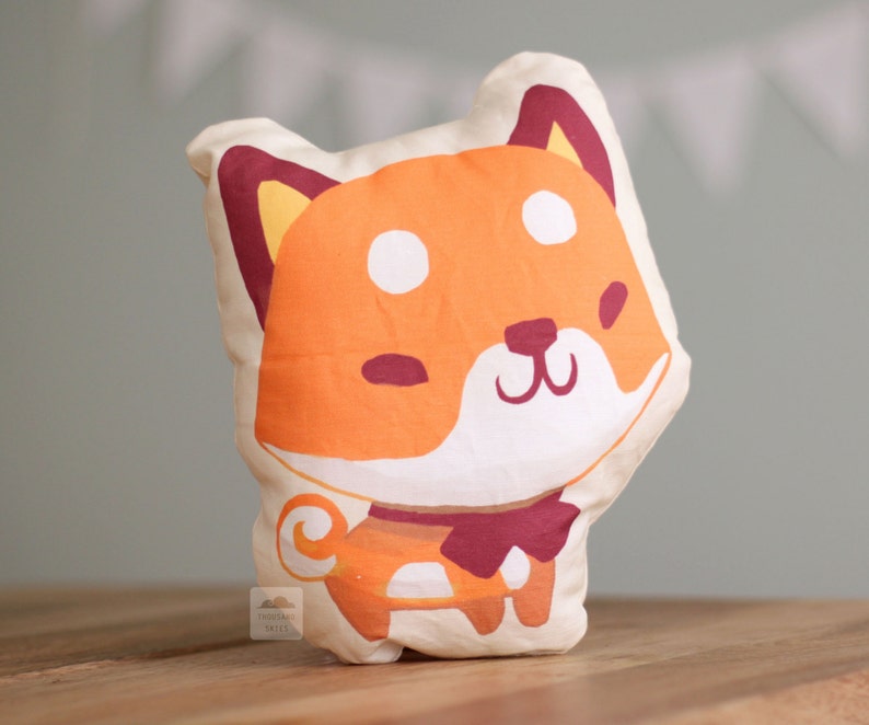 Handmade Shiba Inu Pillow image 1