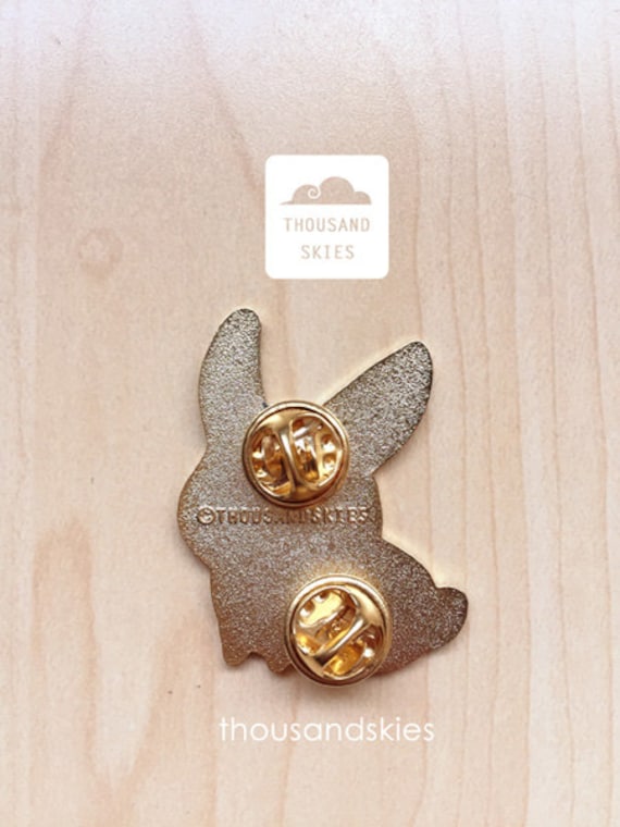 Himalayan Rabbit Enamel Pin Himalayan Rabbit Enamel Pin