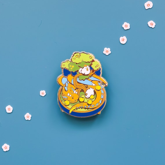 Dragon Bonsai Garden Enamel Pin Dragon Bonsai Garden Enamel Pin
