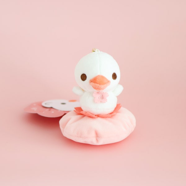 A Lost Duckling Cherry Blossom Keychain Plushie