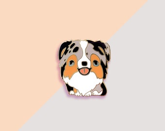 Australian Shepherd (Blue Merle Aussie) Pin