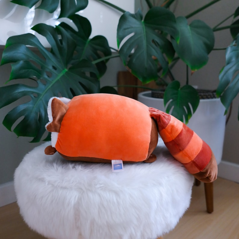 Super Fluffy Red Panda Regular Plushie image 2