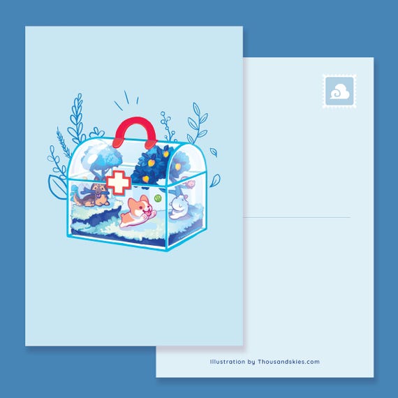 First Splash Kit Postcard First Splash Kit Postcard