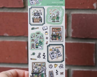 Sticker Sheet (Washi) - Stationery Store