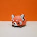 Super Fluffy Red Panda Portable LED Light (TAP ON) 